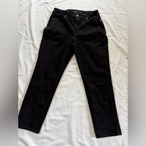 Style & Co. Women's Black Straight Leg Jeans
